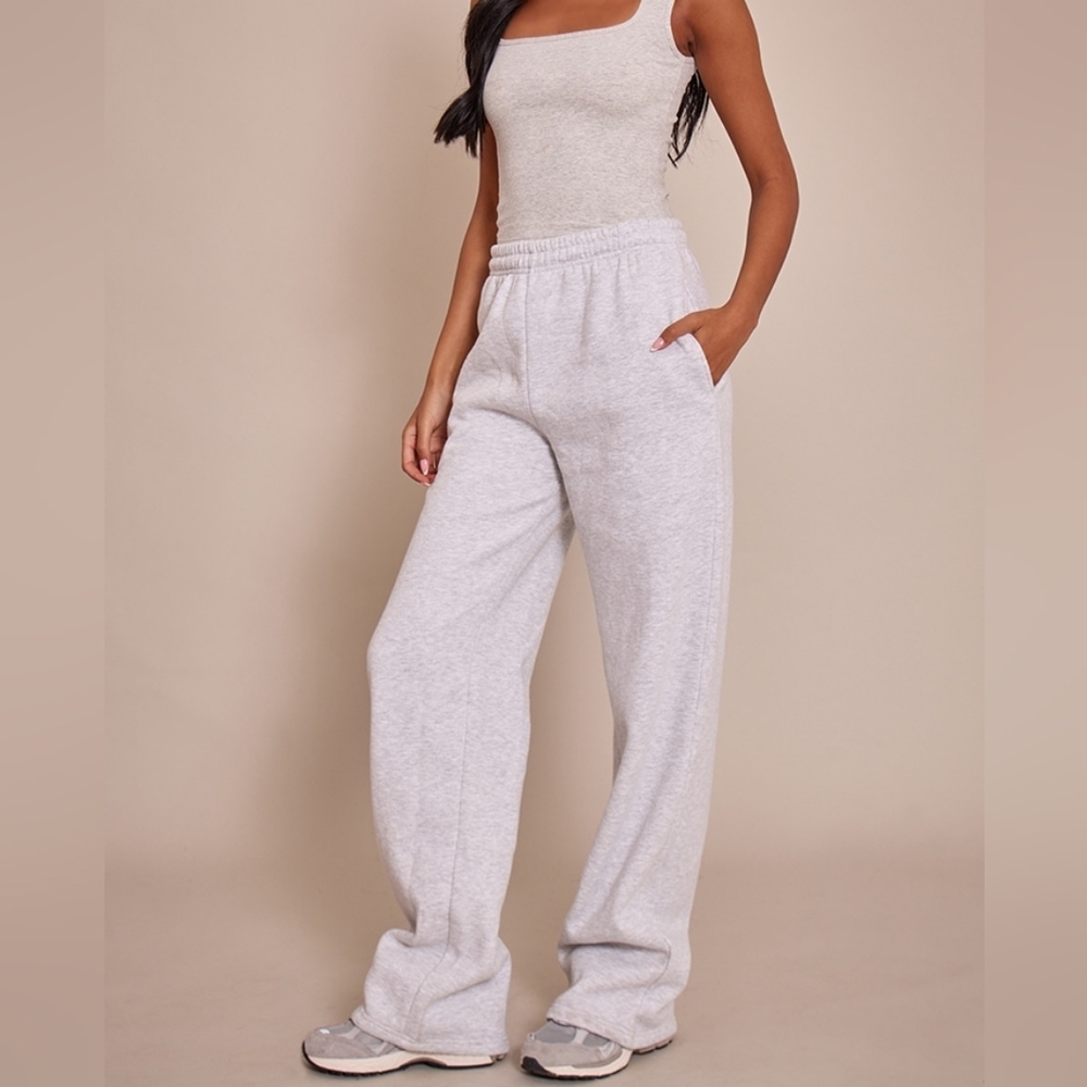 PrettyLittleThing Gray Sweatpants
